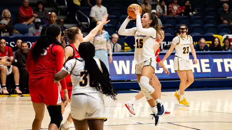 Victory for Fresno State over UC San Diego Tritons in Women's Basketball