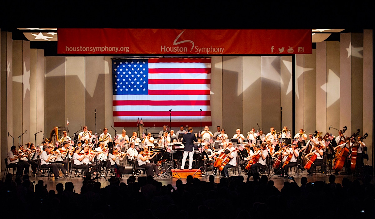 Celebrate Independence Day with Houston Symphony at Miller Outdoor Theatre