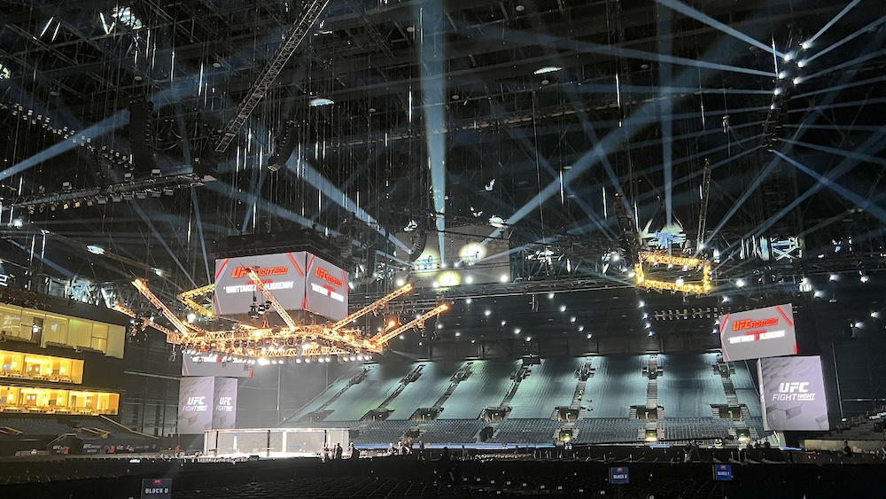 Clair Global's Innovation in Audio Technology at UFC Fight Night in Riyadh