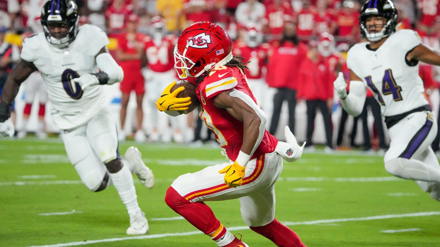 Touchdown Victory: Kansas City Chiefs Defeat Baltimore Ravens with Isiah Pacheco's Record-Breaking Performance