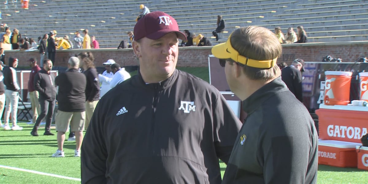 Mike Elko Discusses Game Strategies with Missouri Tigers Football Coach