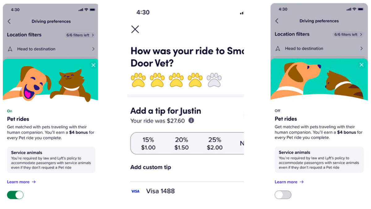 Lyft's Latest Innovation: Pet Mode Launch for International Dog Day