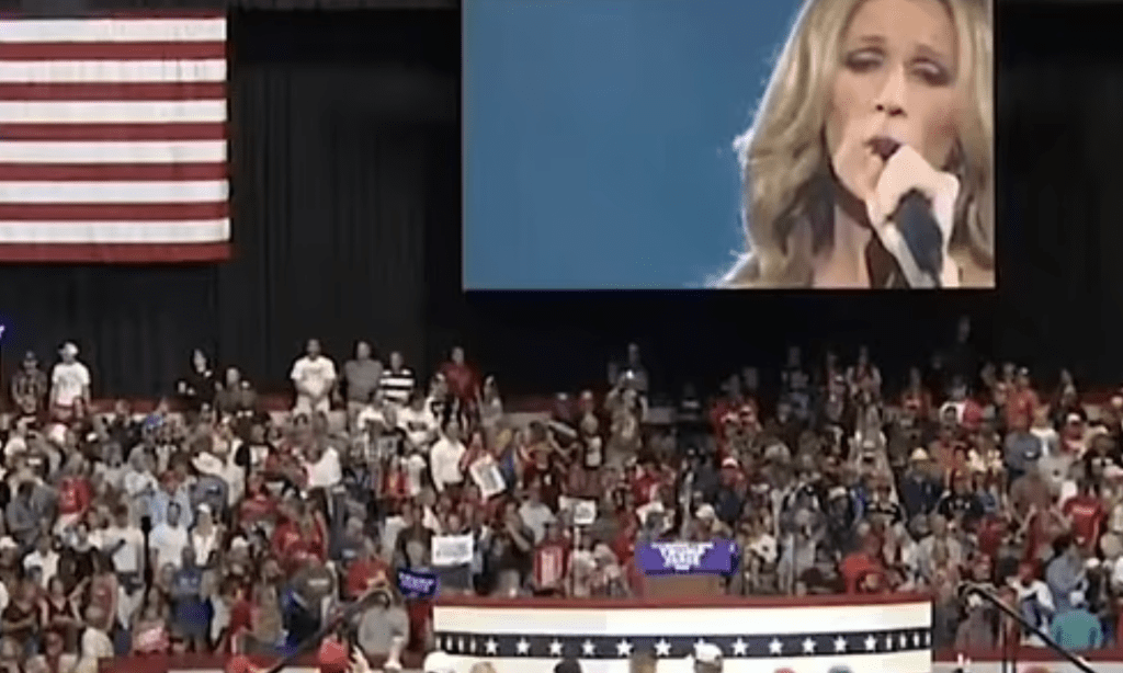 Donald Trump Sparks Backlash with Celine Dion Song Choice at Montana Rally