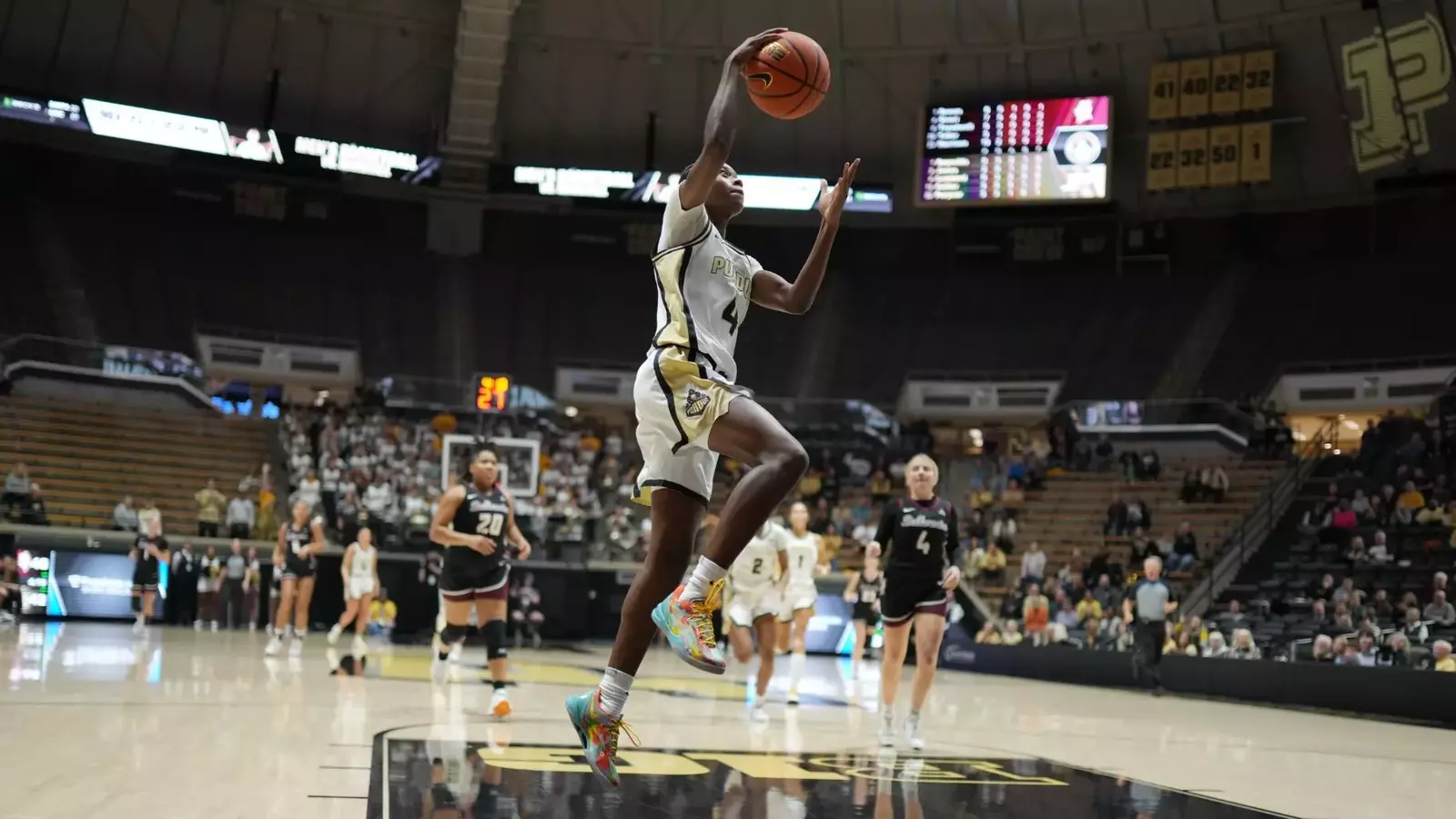 Victory for Purdue Woman's Basketball Over Bellarmine: Raegan Bass Shines