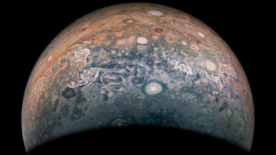 Juno's Latest Breakthrough: Stunning Images of Jupiter's Stormy Atmosphere