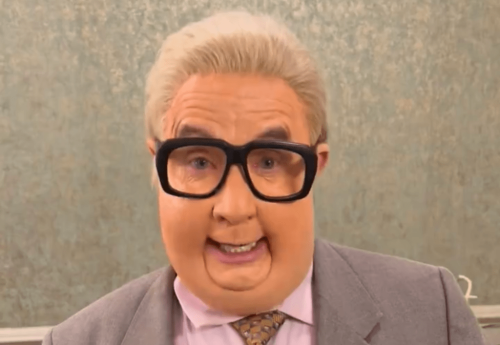 Martin Short's Jiminy Glick Interviews Bill Maher in Wild Style