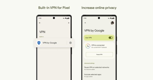 Google Pixel VPN Update Includes New Branding and Features