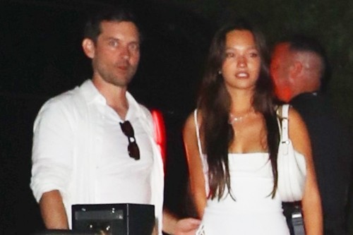 Tobey Maguire's Latest Hollywood Gathering with Lily Chee