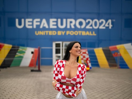 Ivana Knoll's Euro 2024 Journey: Croatia's Fashionable Football Fan