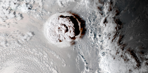 Unexpected Climate Changes Predicted Following Tonga's Volcanic Eruption