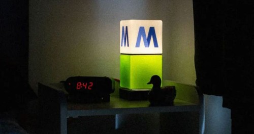 Limited Edition MTA Table Lamp: A Nostalgic Market Success