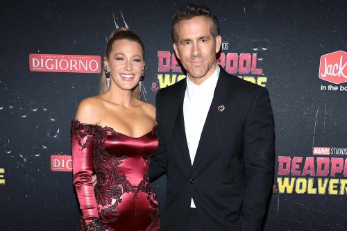 Blake Lively & Ryan Reynolds Showcase Love at Deadpool & Wolverine Premiere