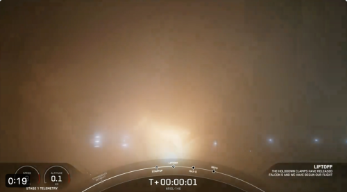 SpaceX launches NRO’s first batch of next-generation spy satellites