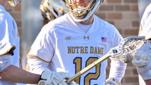 Notre Dame lacrosse track Tyler Buchner's progress after football transition