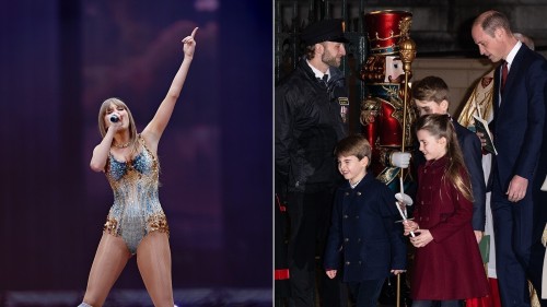 Prince William and Family Attend Taylor Swift's London Concert