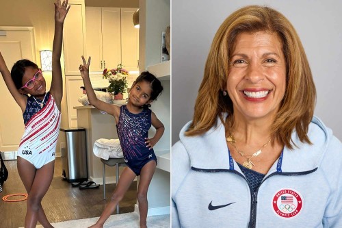 Hoda Kotb Launches Latest Cheerleading Trends at Olympic Games Paris 2024