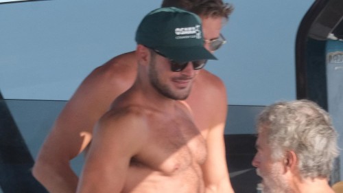 Zac Efron's Latest Yacht Adventure in Ibiza