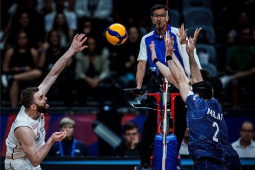 Iran Men's National Volleyball Team Faces Defeat Against Serbia in 2024 Volleyball Nations League