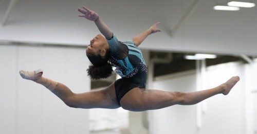 U.S. gymnast Skye Blakely's Determination for Paris 2024 Olympics