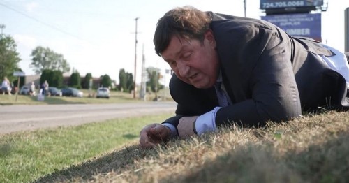 Breaking News: BBC Reporter Gary O'Donoghue Takes Cover During Donald Trump Shooting