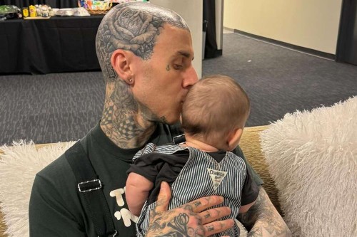 Kourtney Kardashian and Travis Barker Celebrate Father's Day in Style