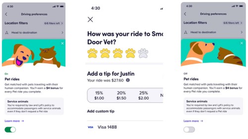 Lyft's Latest Innovation: Pet Mode Launch for International Dog Day